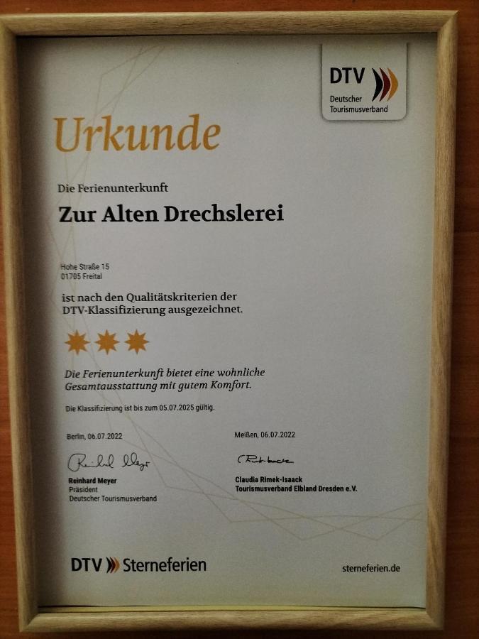 Fewo Zur Alten Drechslerei Freital Luaran gambar